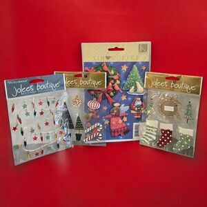 Tim Coffey Twilight Christmas Lights Seasons Greetings Jolee's Boutique Stickers
